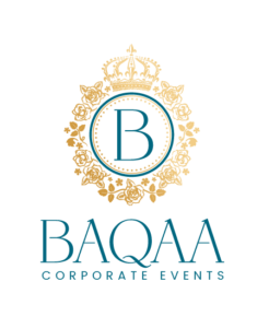 Baqaa Logo for baqaa glamour weddings & events, wedding event companies in dubai