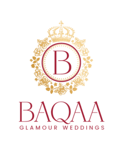 Baqaa Logo for baqaa glamour weddings & events, wedding event companies in dubai